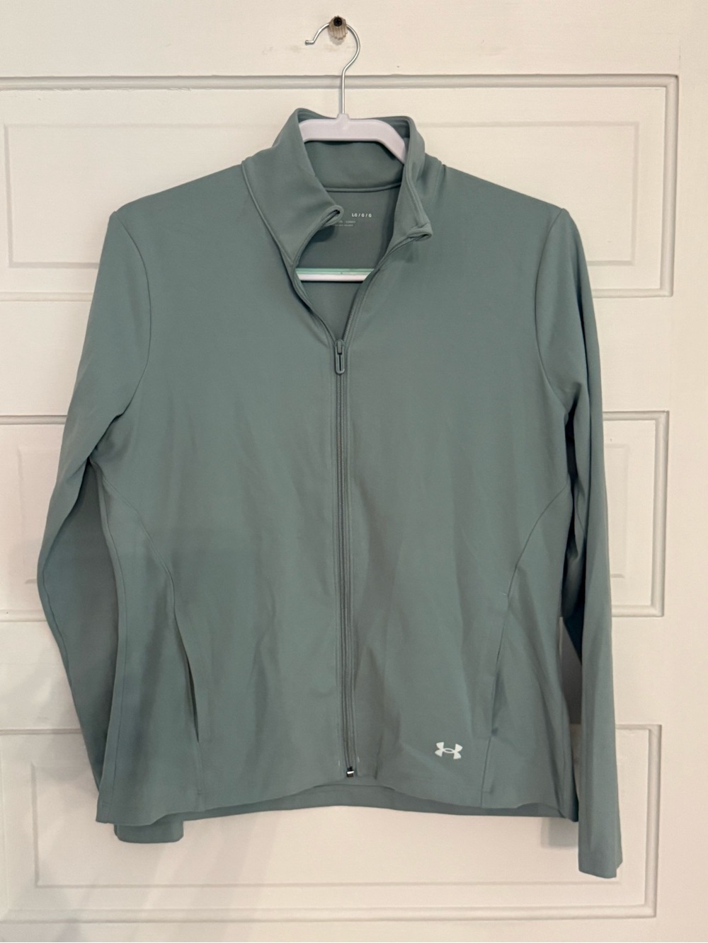Under Armour Full-Zip Performance Jacket in Sage Green
